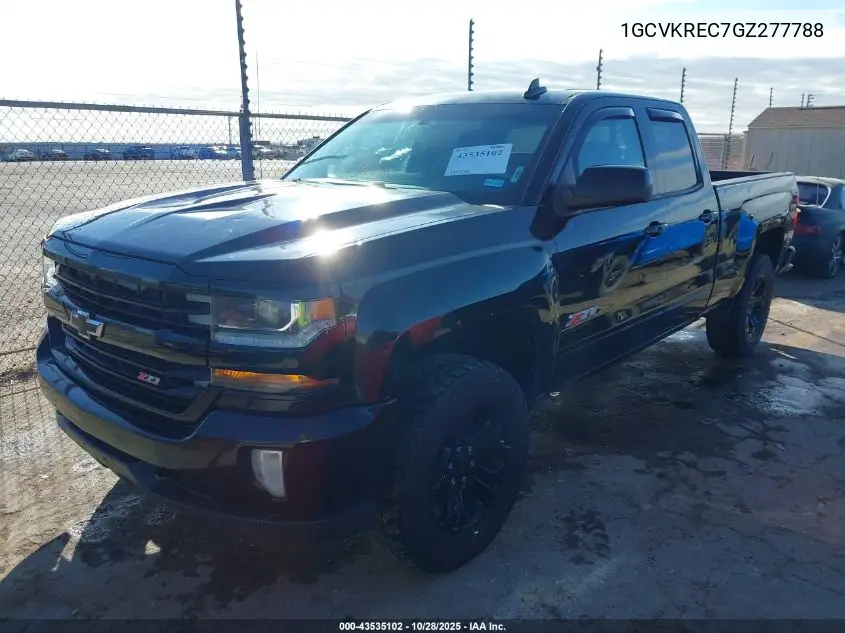 1GCVKREC7GZ277788 2016 Chevrolet Silverado 1500 2Lt
