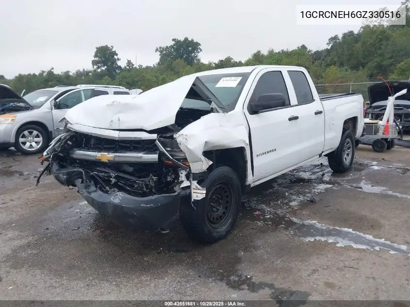 1GCRCNEH6GZ330516 2016 Chevrolet Silverado 1500 Wt