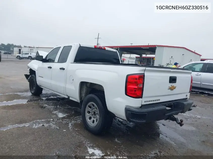 1GCRCNEH6GZ330516 2016 Chevrolet Silverado 1500 Wt
