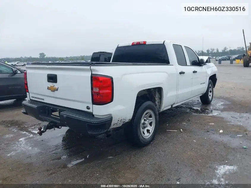 1GCRCNEH6GZ330516 2016 Chevrolet Silverado 1500 Wt