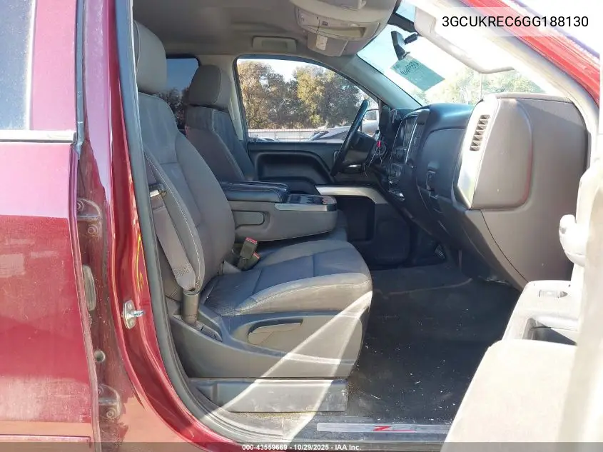3GCUKREC6GG188130 2016 Chevrolet Silverado 1500 2Lt