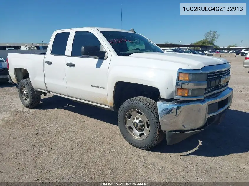 1GC2KUEG4GZ132913 2016 Chevrolet Silverado 2500Hd Wt