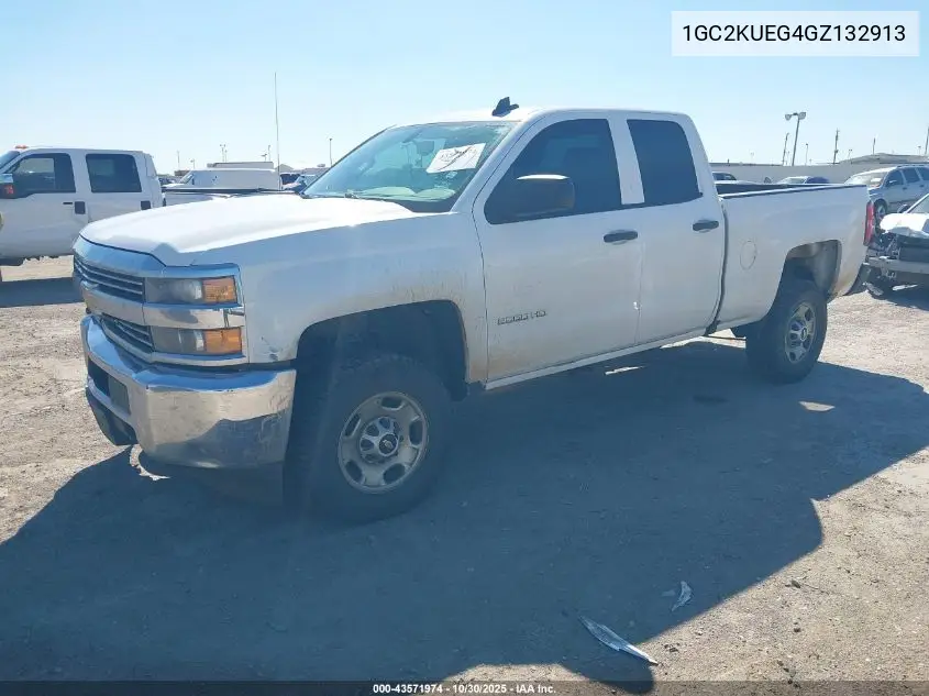 1GC2KUEG4GZ132913 2016 Chevrolet Silverado 2500Hd Wt
