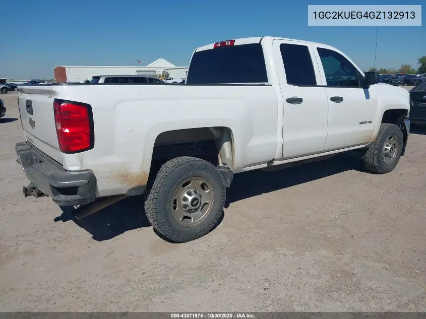 1GC2KUEG4GZ132913 2016 Chevrolet Silverado 2500Hd Wt