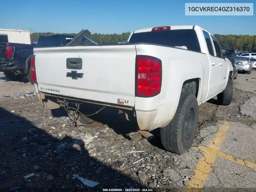 1GCVKREC4GZ316370 2016 Chevrolet Silverado 1500 1Lt