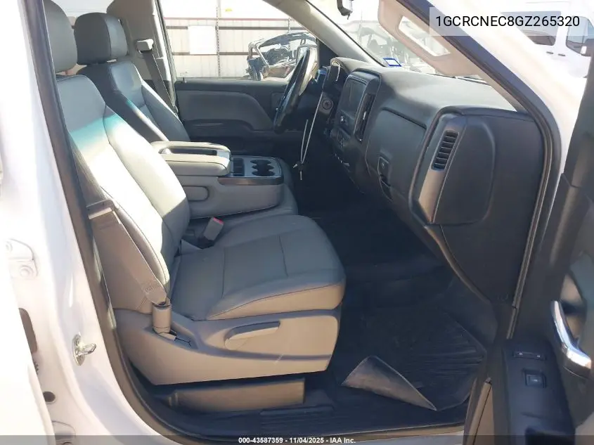 1GCRCNEC8GZ265320 2016 Chevrolet Silverado 1500 Wt
