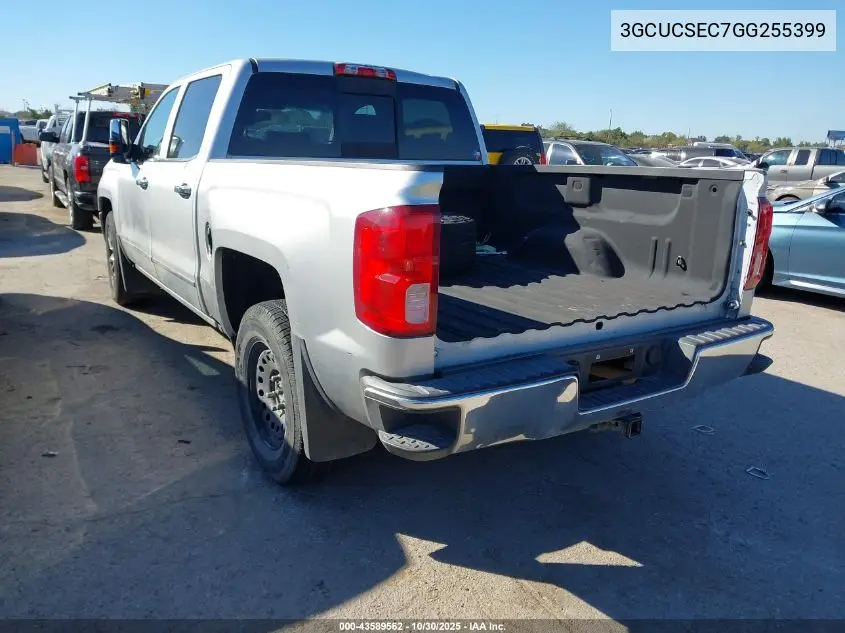 3GCUCSEC7GG255399 2016 Chevrolet Silverado 1500 1Lz