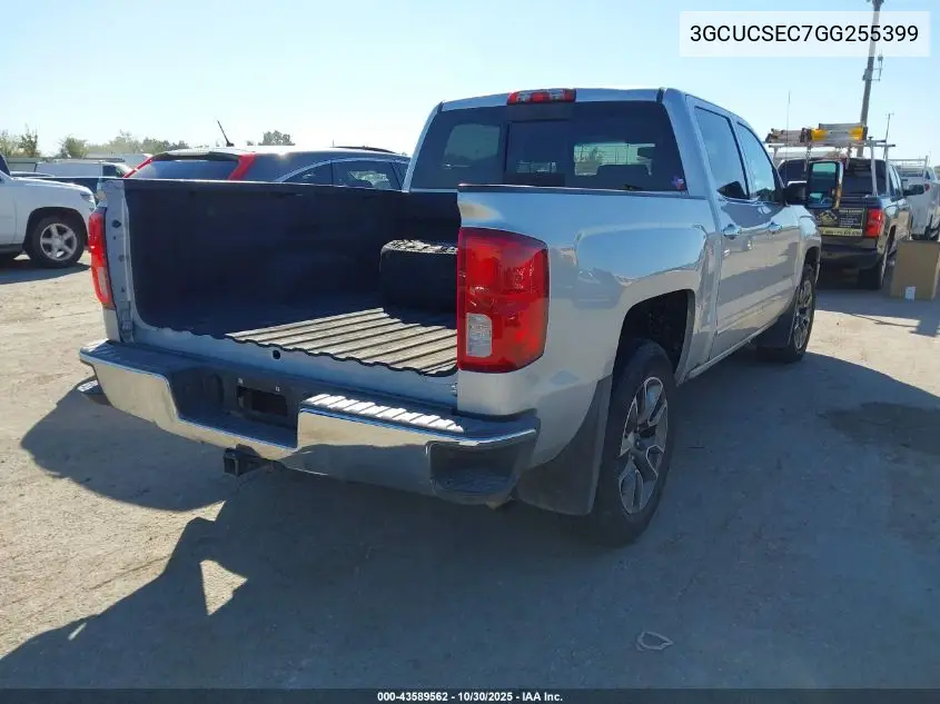 3GCUCSEC7GG255399 2016 Chevrolet Silverado 1500 1Lz