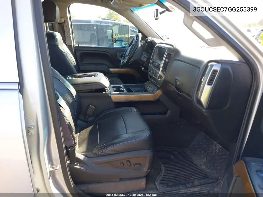 3GCUCSEC7GG255399 2016 Chevrolet Silverado 1500 1Lz