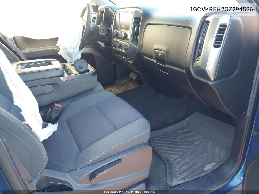 1GCVKREH2GZ294526 2016 Chevrolet Silverado 1500 1Lt