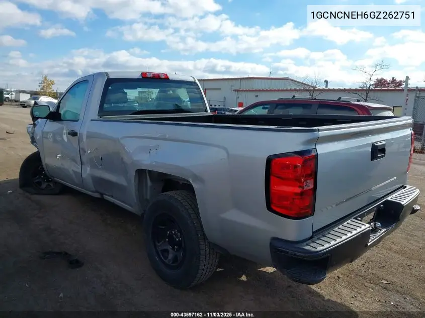 1GCNCNEH6GZ262751 2016 Chevrolet Silverado 1500 Wt