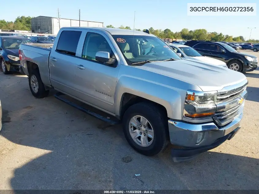 3GCPCREH6GG272356 2016 Chevrolet Silverado 1500 1Lt