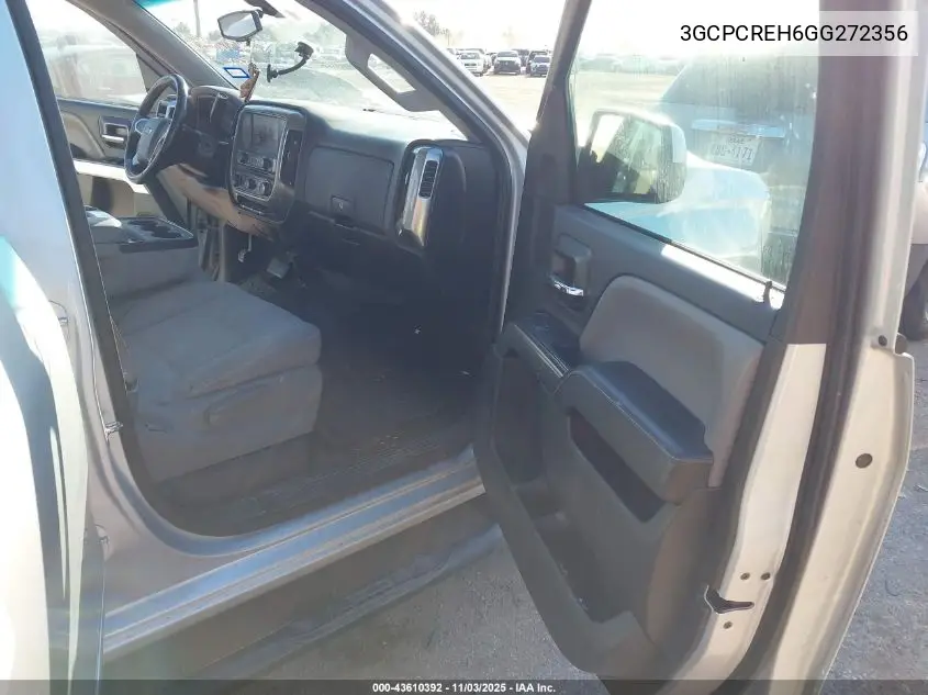 3GCPCREH6GG272356 2016 Chevrolet Silverado 1500 1Lt