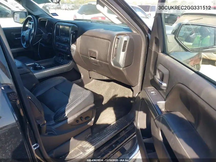 3GCUKREC2GG331512 2016 Chevrolet Silverado 1500 1Lt