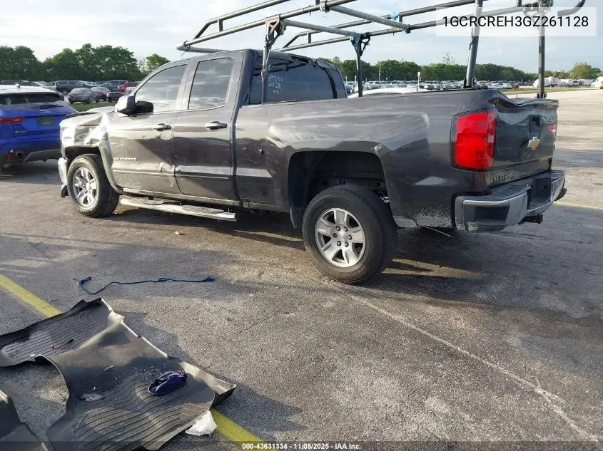 1GCRCREH3GZ261128 2016 Chevrolet Silverado 1500 1Lt