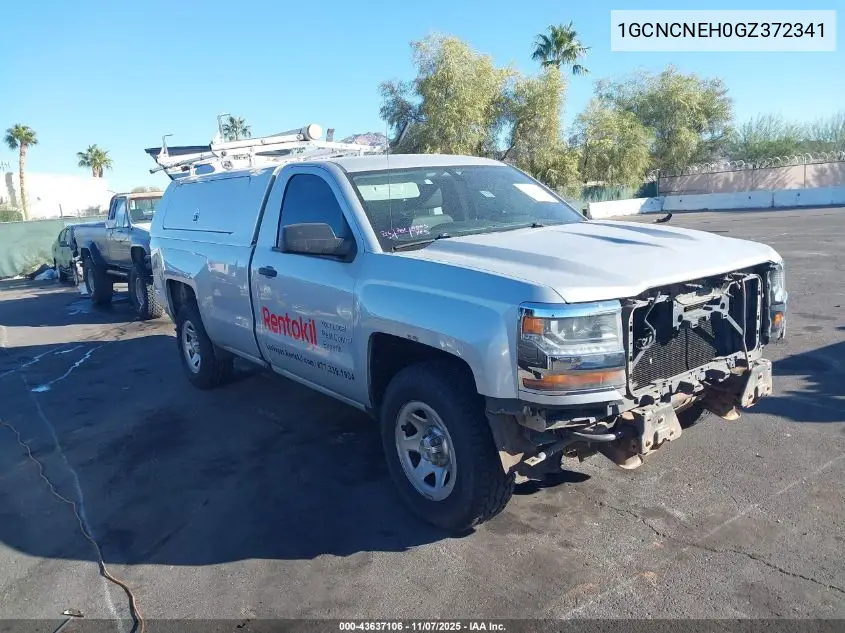 1GCNCNEH0GZ372341 2016 Chevrolet Silverado 1500 Wt