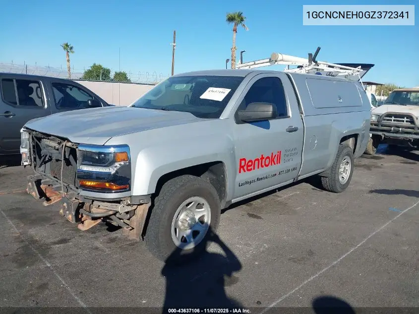 1GCNCNEH0GZ372341 2016 Chevrolet Silverado 1500 Wt