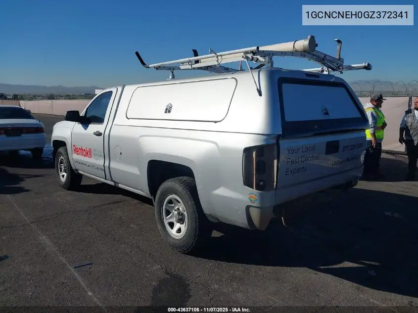 1GCNCNEH0GZ372341 2016 Chevrolet Silverado 1500 Wt