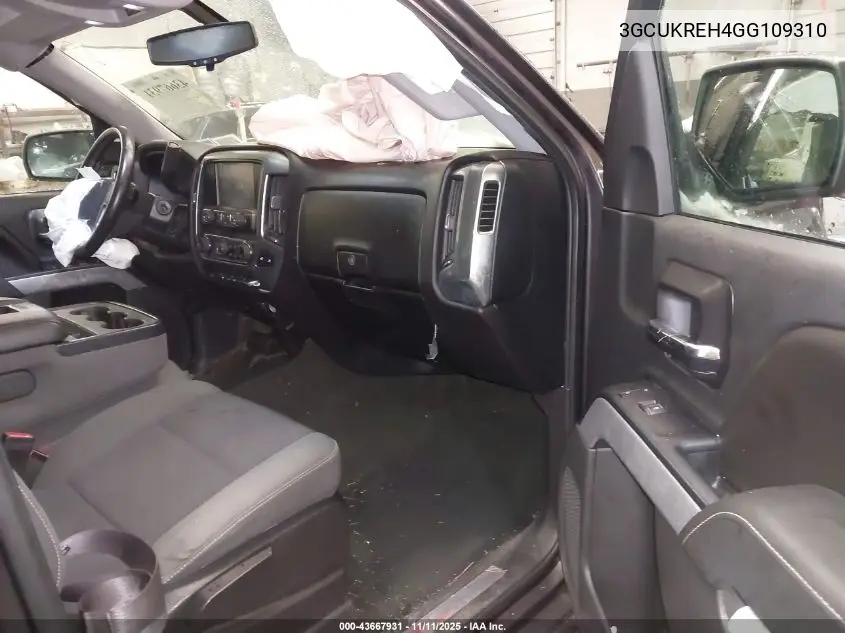 3GCUKREH4GG109310 2016 Chevrolet Silverado 1500 2Lt