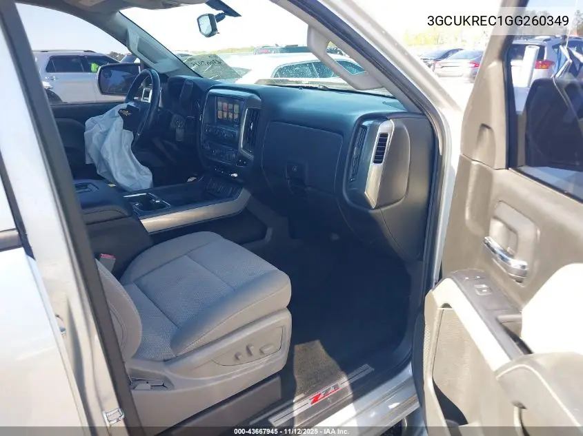 3GCUKREC1GG260349 2016 Chevrolet Silverado 1500 2Lt