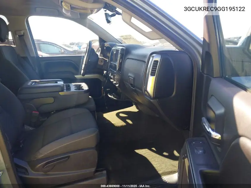 3GCUKREC9GG195122 2016 Chevrolet Silverado 1500 1Lt
