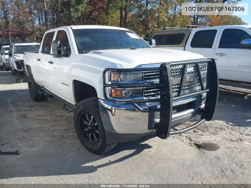 1GC1KUE87GF167306 2016 Chevrolet Silverado 2500Hd Wt