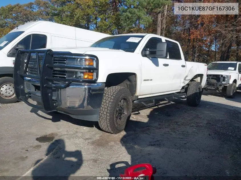 1GC1KUE87GF167306 2016 Chevrolet Silverado 2500Hd Wt