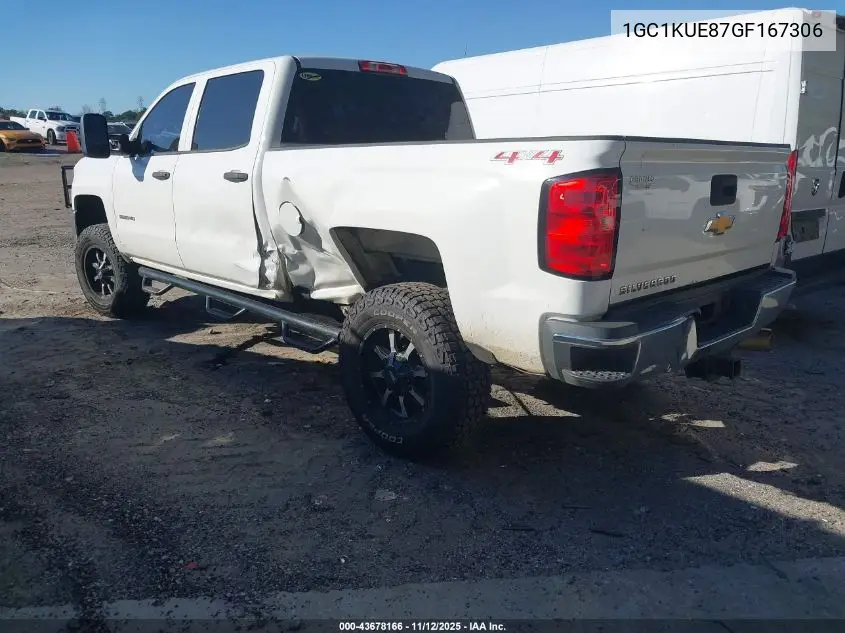 1GC1KUE87GF167306 2016 Chevrolet Silverado 2500Hd Wt
