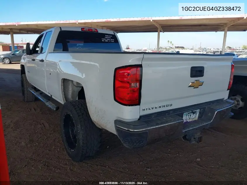 1GC2CUEG4GZ338472 2016 Chevrolet Silverado 2500Hd Wt