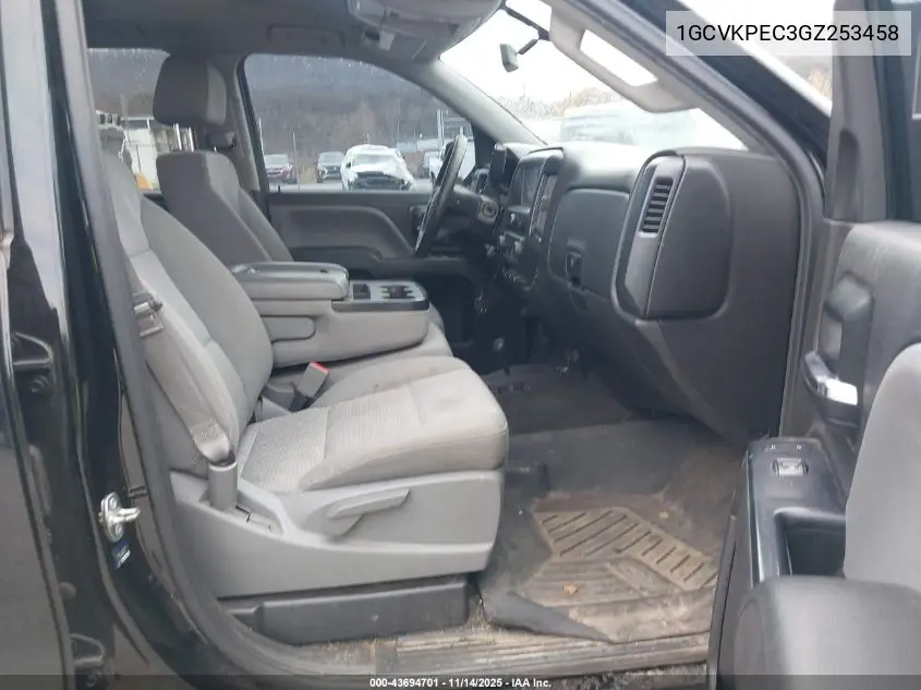 1GCVKPEC3GZ253458 2016 Chevrolet Silverado 1500 Custom