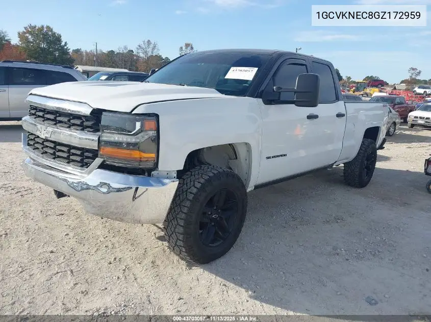 1GCVKNEC8GZ172959 2016 Chevrolet Silverado 1500 Wt