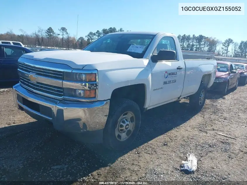 1GC0CUEGXGZ155052 2016 Chevrolet Silverado 2500Hd Wt