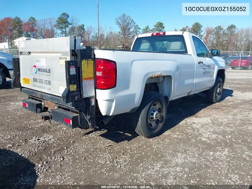 1GC0CUEGXGZ155052 2016 Chevrolet Silverado 2500Hd Wt