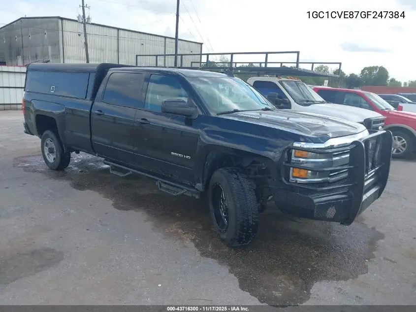1GC1CVE87GF247384 2016 Chevrolet Silverado 2500Hd Lt