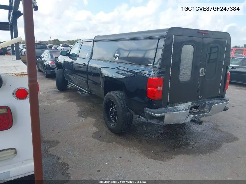 1GC1CVE87GF247384 2016 Chevrolet Silverado 2500Hd Lt