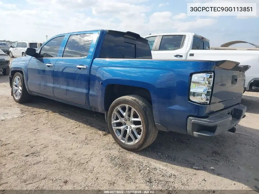 3GCPCTEC9GG113851 2016 Chevrolet Silverado 1500 High Country