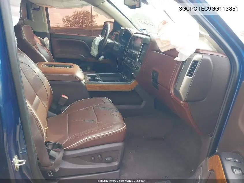 3GCPCTEC9GG113851 2016 Chevrolet Silverado 1500 High Country