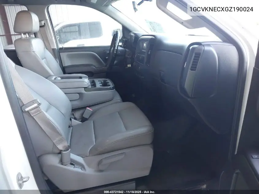 1GCVKNECXGZ190024 2016 Chevrolet Silverado 1500 Wt