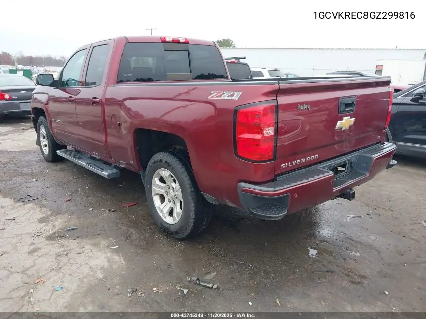 1GCVKREC8GZ299816 2016 Chevrolet Silverado 1500 2Lt