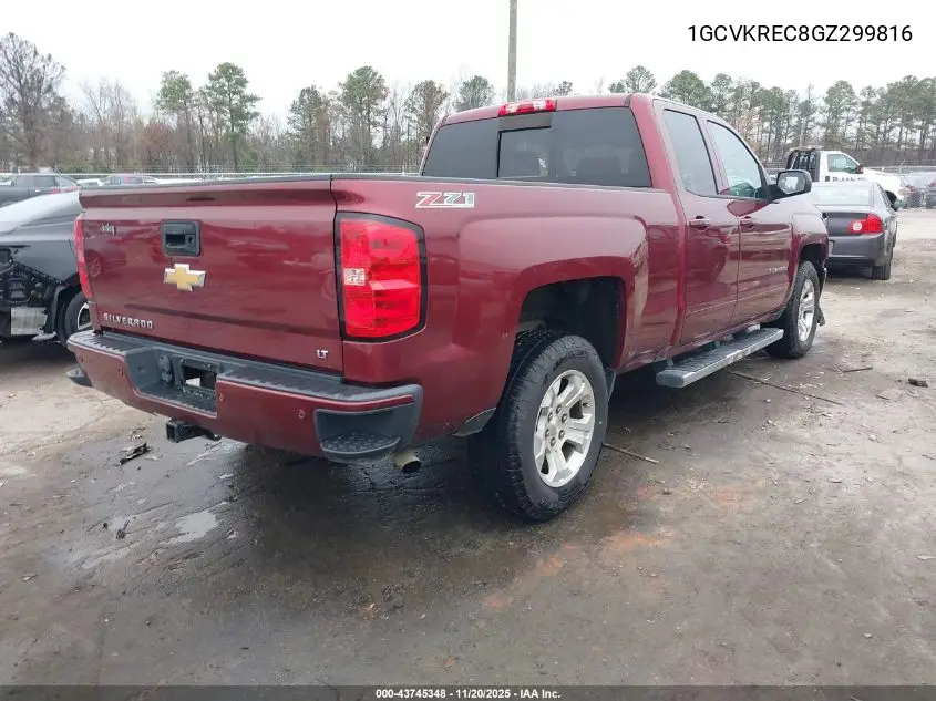 1GCVKREC8GZ299816 2016 Chevrolet Silverado 1500 2Lt