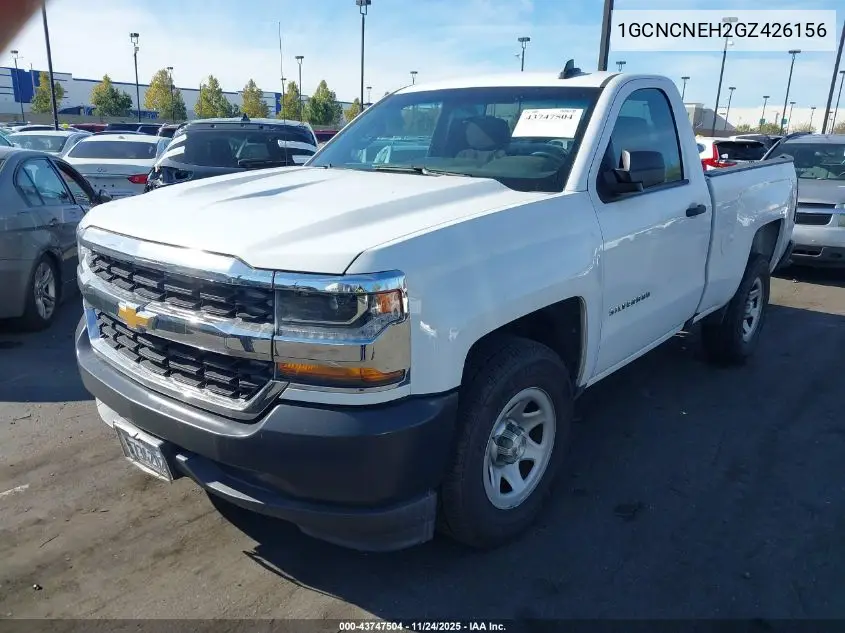 1GCNCNEH2GZ426156 2016 Chevrolet Silverado 1500 Wt
