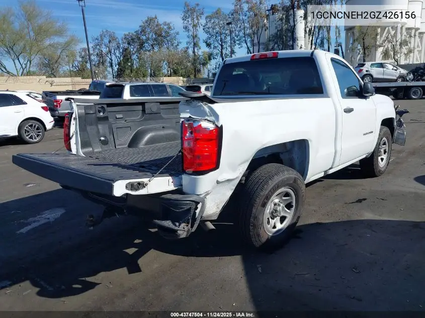 1GCNCNEH2GZ426156 2016 Chevrolet Silverado 1500 Wt