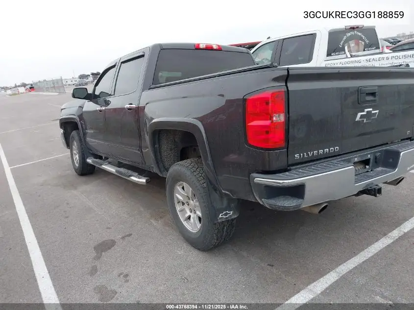 3GCUKREC3GG188859 2016 Chevrolet Silverado 1500 1Lt