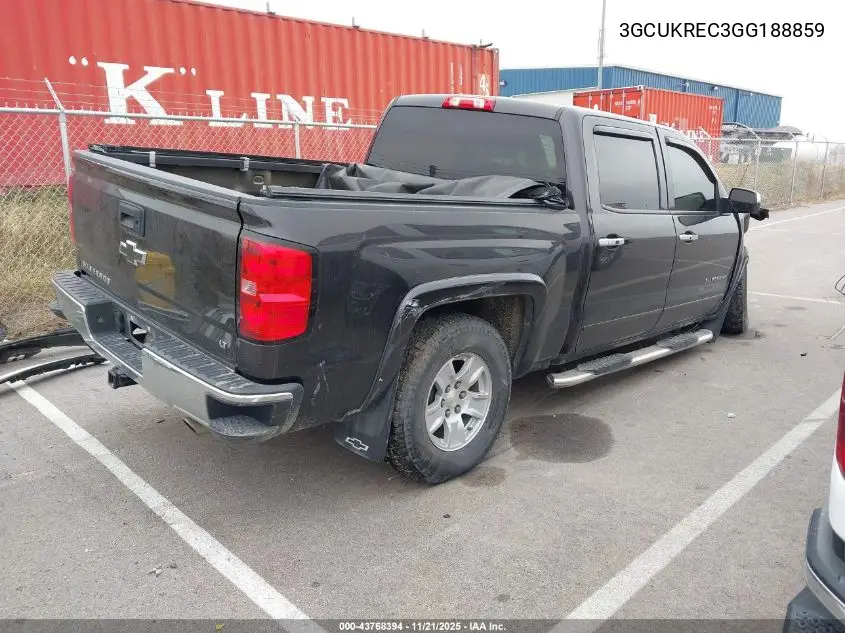 3GCUKREC3GG188859 2016 Chevrolet Silverado 1500 1Lt
