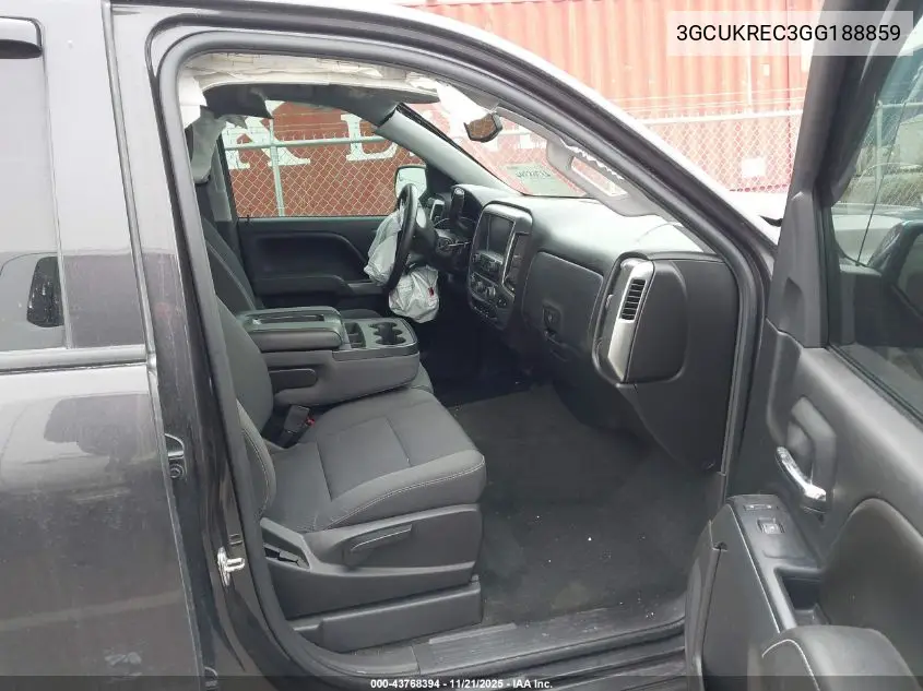 3GCUKREC3GG188859 2016 Chevrolet Silverado 1500 1Lt