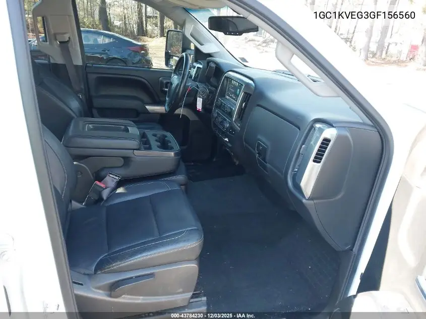 1GC1KVEG3GF156560 2016 Chevrolet Silverado 2500Hd Lt