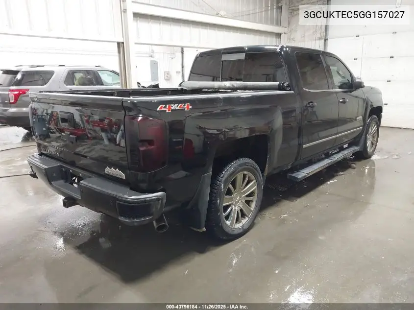3GCUKTEC5GG157027 2016 Chevrolet Silverado 1500 High Country