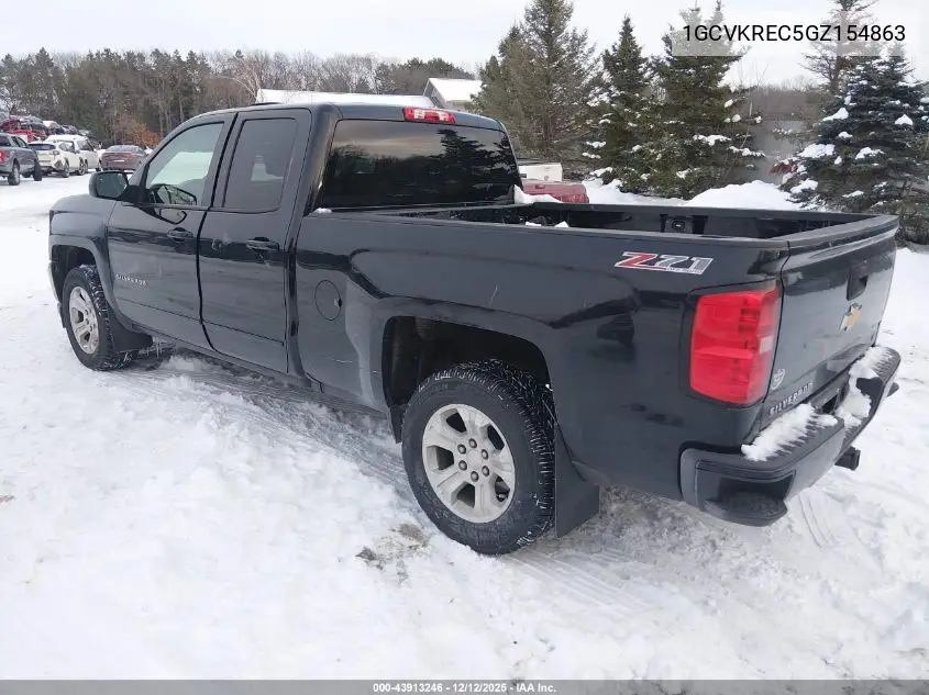 1GCVKREC5GZ154863 2016 Chevrolet Silverado 1500 2Lt