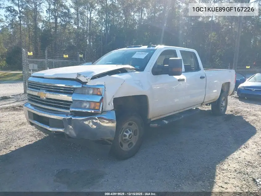 1GC1KUE89GF167226 2016 Chevrolet Silverado 2500Hd Wt