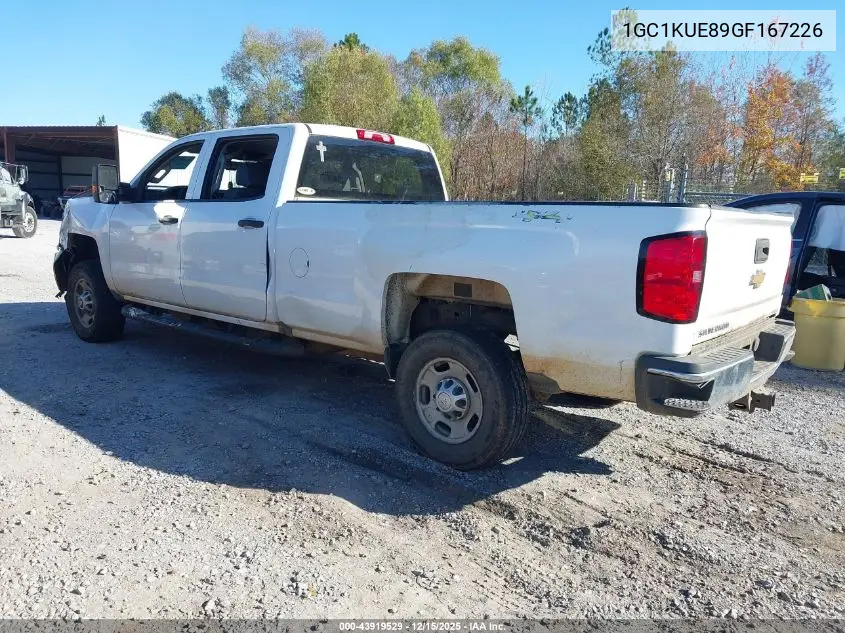1GC1KUE89GF167226 2016 Chevrolet Silverado 2500Hd Wt